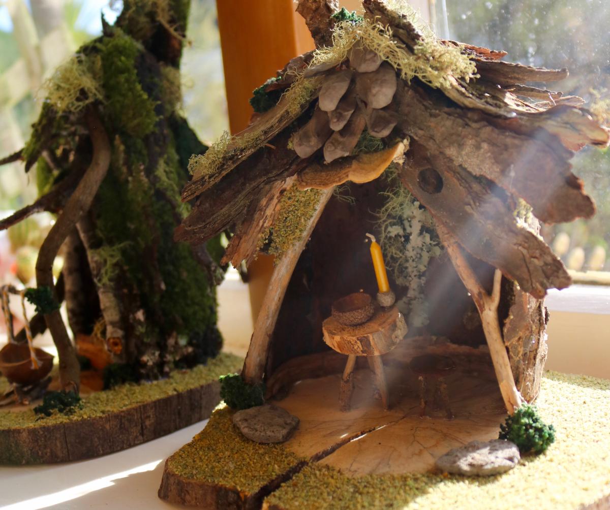 magical woodland dwellings workshop