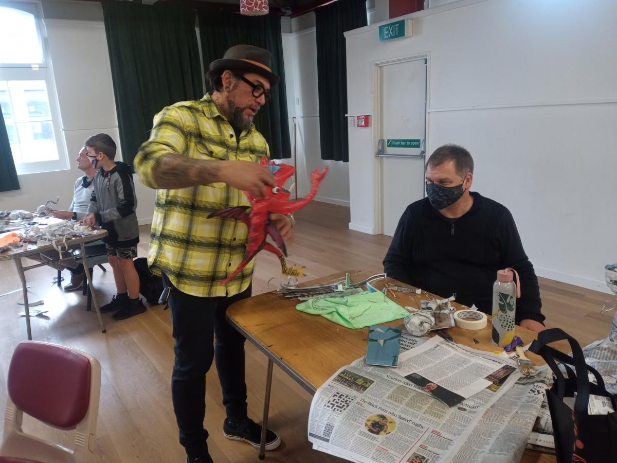 paper mache workshop