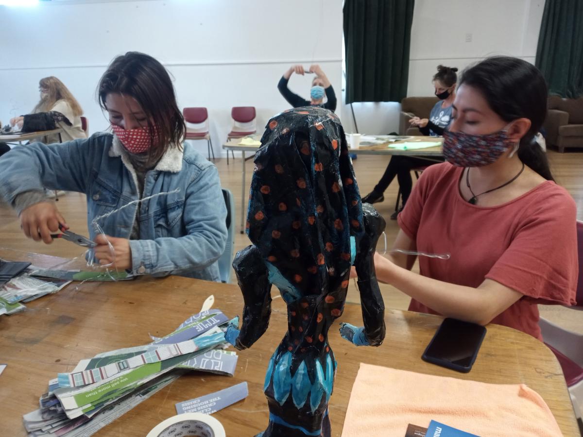 paper mache workshop