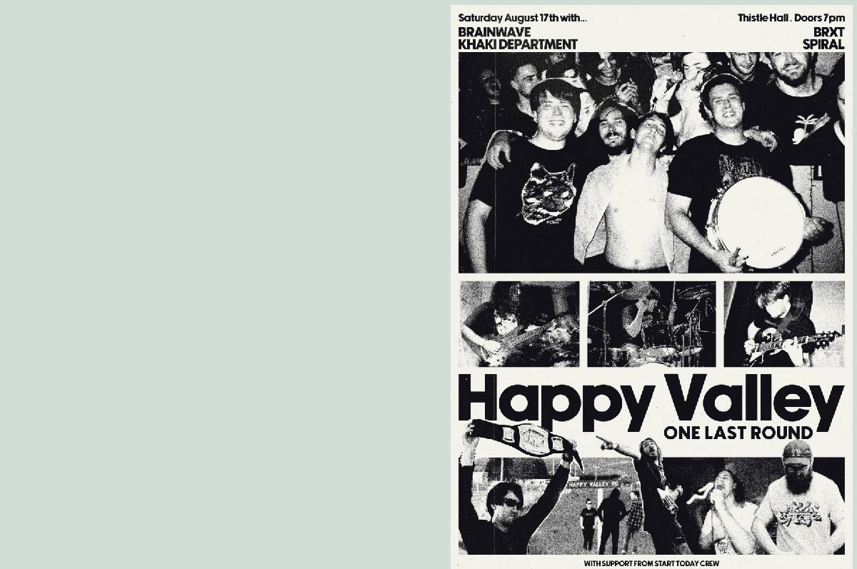  Happy Valley - One Last Round poster. 
