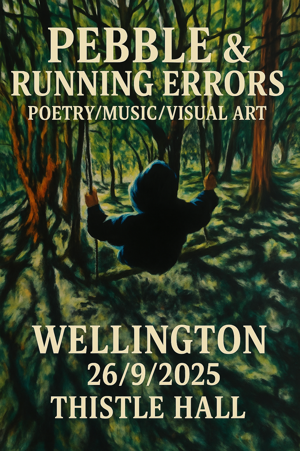 PEBBLE Band gig poster