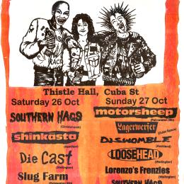 Punk poster, 1990s.