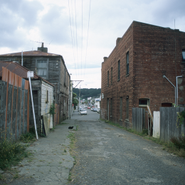 Tonks Avenue looking east, 2000.