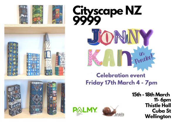 Invitation to Jonnys Exhibition