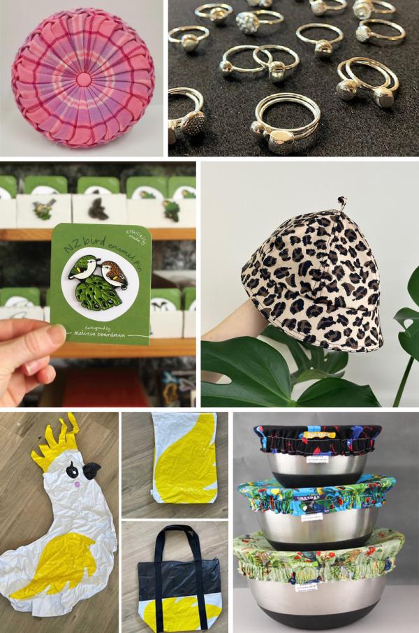 A variety of wares available at the JUST GOOD STUFF market at Thistle Hall