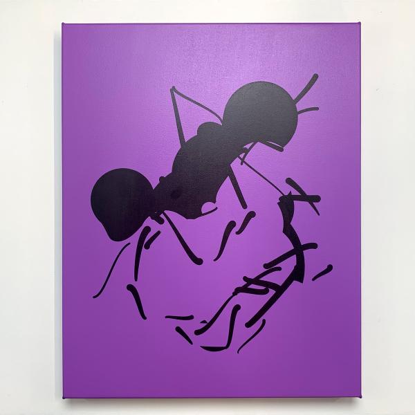 Artwork from Ants exhibition by Tom White