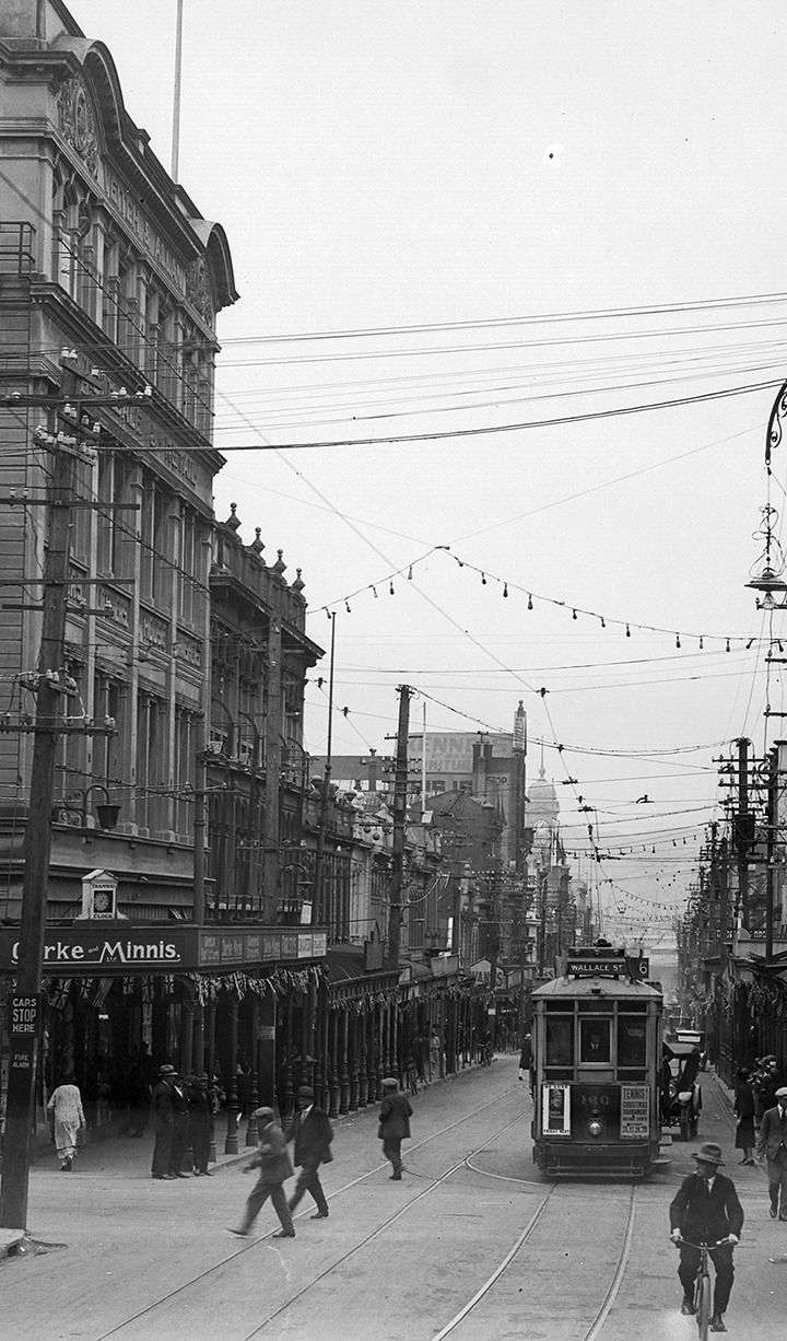 Cuba Street, Wellington circa 1907
