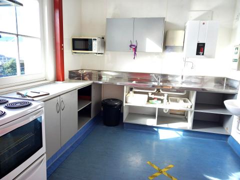 Hall Kitchen