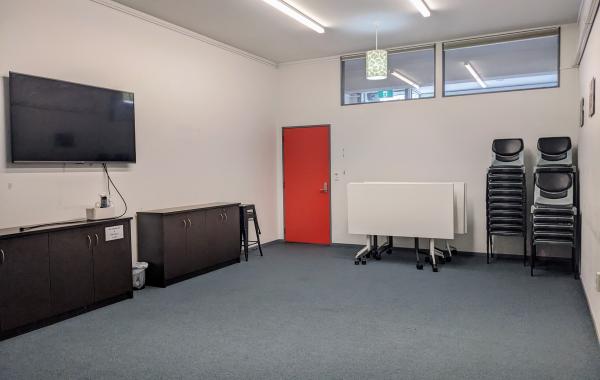 Thistle Hall Community Venue meeting room, view from door